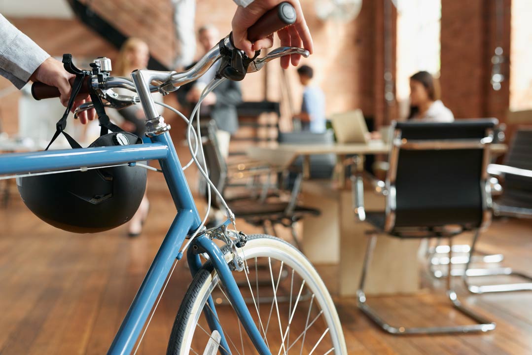 Nutzung von nachhaltigen Verkehrsmitteln im Unternehmen