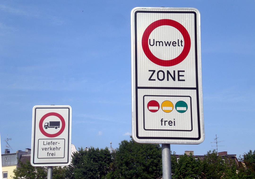 Ziel der Einführung von Umweltzonen